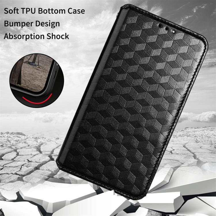 Cubic Grid Texture Flip Leather Phone Case, For OnePlus 13, For OnePlus Nord 4, For OnePlus Ace 3 Pro, For OnePlus Nord CE4 Lite