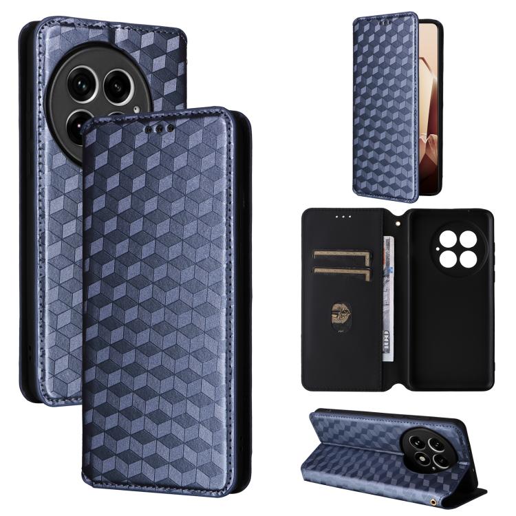 Cubic Grid Texture Flip Leather Phone Case, For OnePlus 13, For OnePlus Nord 4, For OnePlus Ace 3 Pro, For OnePlus Nord CE4 Lite