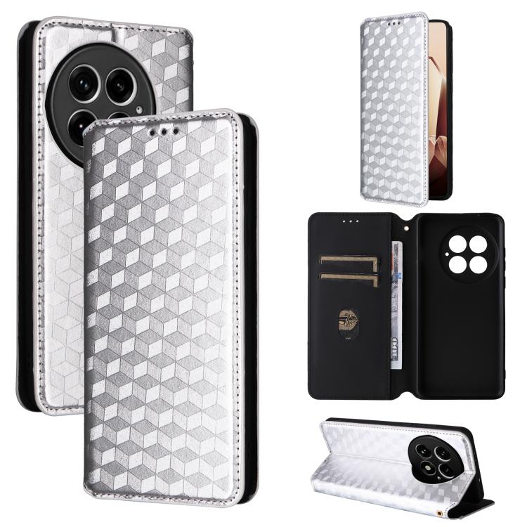 Cubic Grid Texture Flip Leather Phone Case, For OnePlus 13, For OnePlus Nord 4, For OnePlus Ace 3 Pro, For OnePlus Nord CE4 Lite
