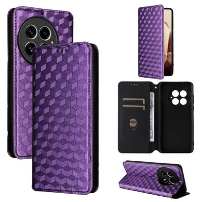 Cubic Grid Texture Flip Leather Phone Case, For OnePlus 13, For OnePlus Nord 4, For OnePlus Ace 3 Pro, For OnePlus Nord CE4 Lite