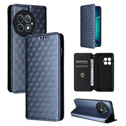 Cubic Grid Texture Flip Leather Phone Case, For OnePlus Ace 2 Pro, For OnePlus Nord CE3, For OnePlus Nord CE 3 Lite / Nord N30, For OnePlus Ace 2V / Nord 3