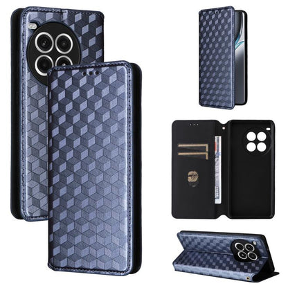Cubic Grid Texture Flip Leather Phone Case, For OnePlus 13, For OnePlus Nord 4, For OnePlus Ace 3 Pro, For OnePlus Nord CE4 Lite