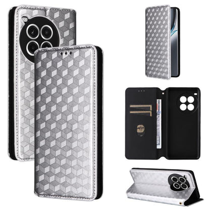 Cubic Grid Texture Flip Leather Phone Case, For OnePlus 13, For OnePlus Nord 4, For OnePlus Ace 3 Pro, For OnePlus Nord CE4 Lite