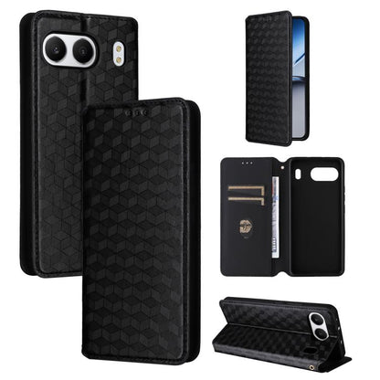Cubic Grid Texture Flip Leather Phone Case, For OnePlus 13, For OnePlus Nord 4, For OnePlus Ace 3 Pro, For OnePlus Nord CE4 Lite