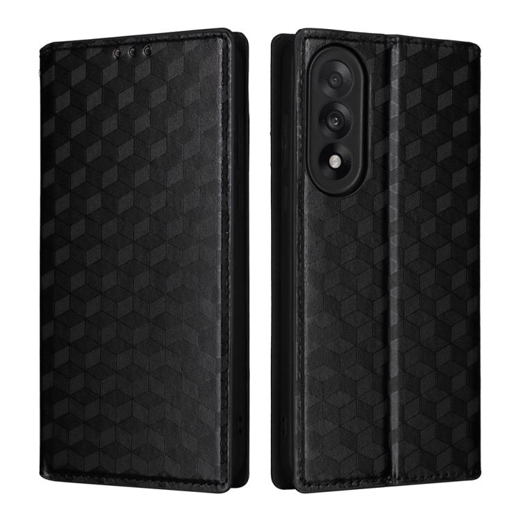 Cubic Grid Texture Flip Leather Phone Case, For OnePlus Nord 5 / OnePlus Ace 5 Ultra, For OnePlus Nord CE5 / Ace 5 Racing, For OnePlus 13T, For OnePlus 13R / Ace 5 / Ace 5 Pro