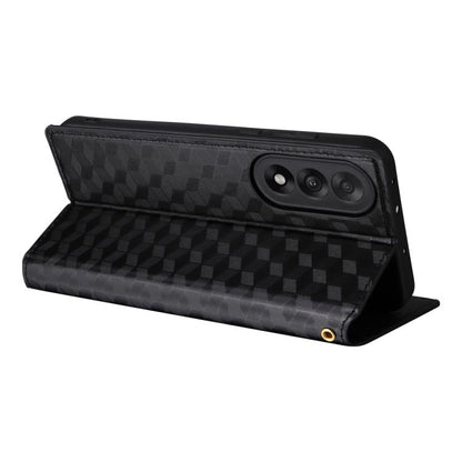Cubic Grid Texture Flip Leather Phone Case, For OnePlus Nord 5 / OnePlus Ace 5 Ultra, For OnePlus Nord CE5 / Ace 5 Racing, For OnePlus 13T, For OnePlus 13R / Ace 5 / Ace 5 Pro