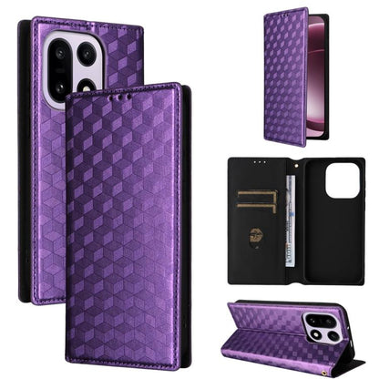 Cubic Grid Texture Flip Leather Phone Case, For OnePlus Turbo 6 / Turbo 6V / Nord 6, For OnePlus 15T 5G, For OnePlus Ace 6 / Ace 6T / 15R, For OnePlus 15