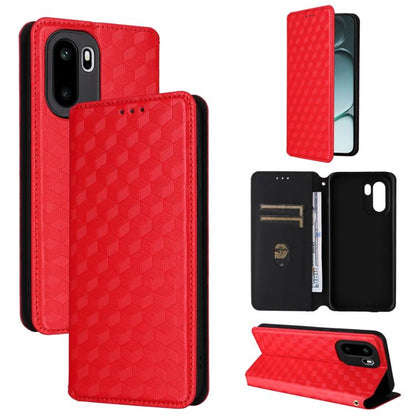 Cubic Grid Texture Flip Leather Phone Case, For OnePlus Turbo 6 / Turbo 6V / Nord 6, For OnePlus 15T 5G, For OnePlus Ace 6 / Ace 6T / 15R, For OnePlus 15
