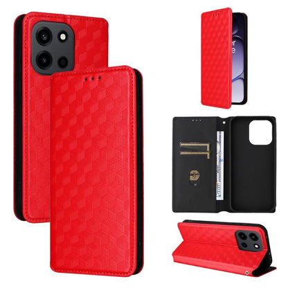 Cubic Grid Texture Flip Leather Phone Case, For OnePlus Turbo 6 / Turbo 6V / Nord 6, For OnePlus 15T 5G, For OnePlus Ace 6 / Ace 6T / 15R, For OnePlus 15