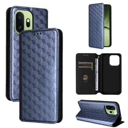 Cubic Grid Texture Flip Leather Phone Case, For OnePlus Turbo 6 / Turbo 6V / Nord 6, For OnePlus 15T 5G, For OnePlus Ace 6 / Ace 6T / 15R, For OnePlus 15