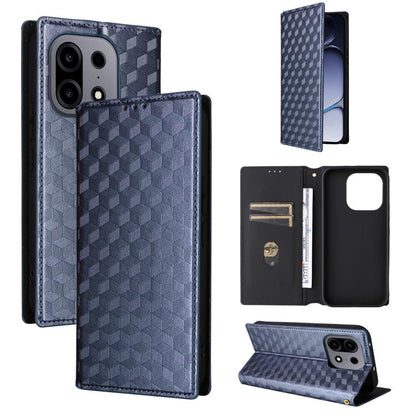 Cubic Grid Texture Flip Leather Phone Case, For OnePlus N6 4G, For OnePlus Turbo 6X Pro 5G, For OnePlus Nord CE6 Lite / Turbo 6X, For OnePlus Ace 6 Ultra