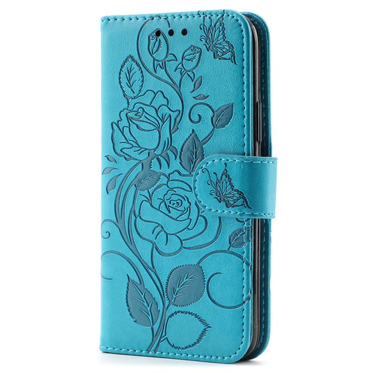 Rose Butterfly Embossed Leather Phone Case, For OnePlus Nord CE4 Lite Global, For OnePlus 12, For OnePlus Nord 3 5G / Ace 2V