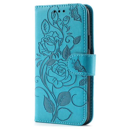 Rose Butterfly Embossed Leather Phone Case, For OnePlus Nord CE4 Lite Global, For OnePlus 12, For OnePlus Nord 3 5G / Ace 2V