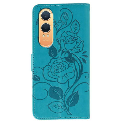 Rose Butterfly Embossed Leather Phone Case, For OnePlus Nord CE4 Lite Global, For OnePlus 12, For OnePlus Nord 3 5G / Ace 2V