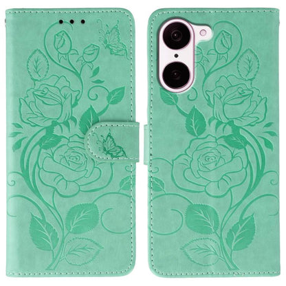 Rose Butterfly Embossed Leather Phone Case, For OnePlus Nord CE5, For OnePlus Ace 5 Pro / Ace 5, For OnePlus 13, For OnePlus Nord 4