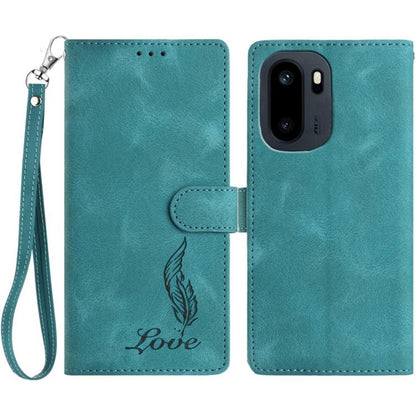 Skin Feel Embossed Feather Leather Phone Case, For OnePlus Ace 6, For OnePlus 15, For OnePlus Nord 5