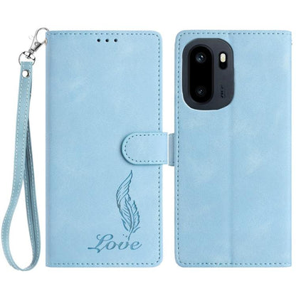 Skin Feel Embossed Feather Leather Phone Case, For OnePlus Ace 6, For OnePlus 15, For OnePlus Nord 5