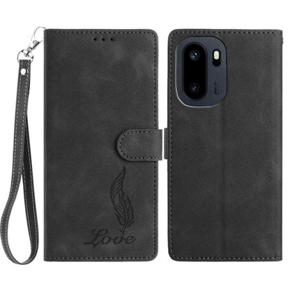 Skin Feel Embossed Feather Leather Phone Case, For OnePlus Ace 6, For OnePlus 15, For OnePlus Nord 5