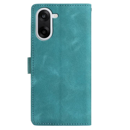 Skin Feel Embossed Feather Leather Phone Case, For OnePlus Nord CE5, For OnePlus 13