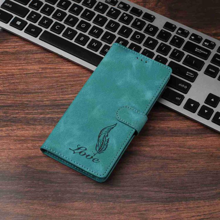 Skin Feel Embossed Feather Leather Phone Case, For OnePlus Nord CE5, For OnePlus 13
