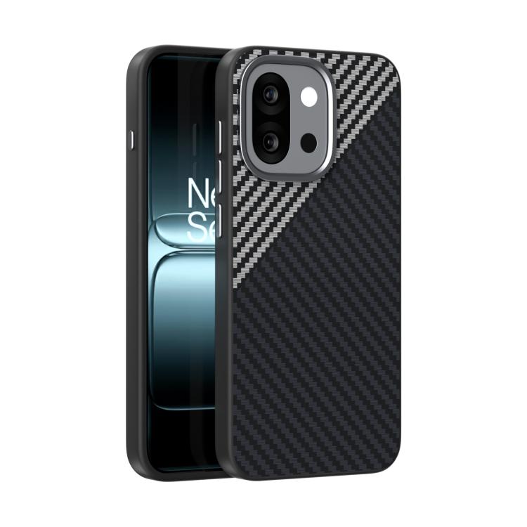 ABEEL C Carbon Fiber Series 6D Micro Relief MagSafe Phone Case, For OnePlus Ace 6 Ultra, For OnePlus 15T, For OnePlus 15R / Ace 6T, For OnePlus Ace 6, For OnePlus 15, For OnePlus 13T