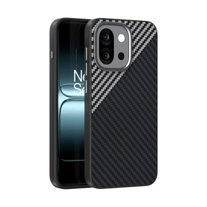 ABEEL C Carbon Fiber Series 6D Micro Relief MagSafe Phone Case, For OnePlus Ace 6 Ultra, For OnePlus 15T, For OnePlus 15R / Ace 6T, For OnePlus Ace 6, For OnePlus 15, For OnePlus 13T