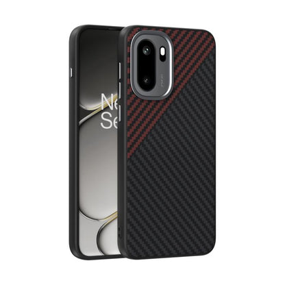 ABEEL C Carbon Fiber Series 6D Micro Relief MagSafe Phone Case, For OnePlus Ace 6 Ultra, For OnePlus 15T, For OnePlus 15R / Ace 6T, For OnePlus Ace 6, For OnePlus 15, For OnePlus 13T