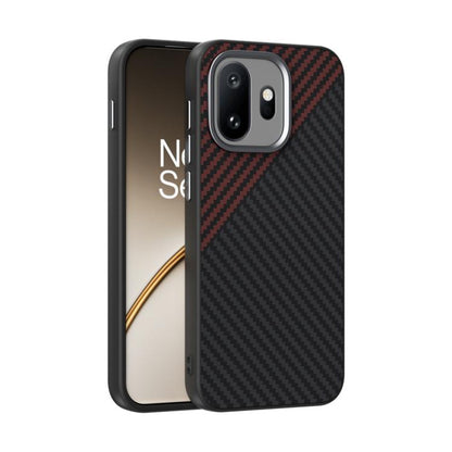 ABEEL C Carbon Fiber Series 6D Micro Relief MagSafe Phone Case, For OnePlus Ace 6 Ultra, For OnePlus 15T, For OnePlus 15R / Ace 6T, For OnePlus Ace 6, For OnePlus 15, For OnePlus 13T