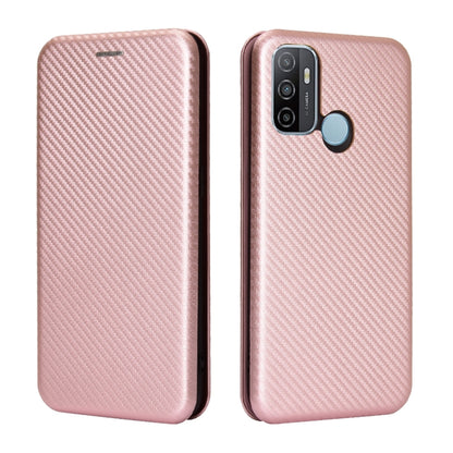 Carbon Fiber Texture Magnetic Horizontal Flip TPU + PC + PU Leather Case with Card Slot & Lanyard, For OPPO A53 / A32 (2020), For OPPO Reno3 Pro Overseas Version, For Doogee X95, For Asus Zenfone 7 ZS670KS / Zenfone 7 Pro ZS671KS                       ...