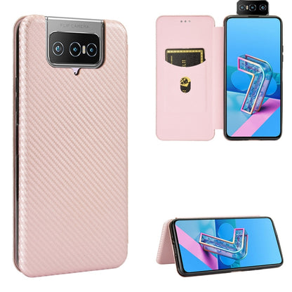 Carbon Fiber Texture Magnetic Horizontal Flip TPU + PC + PU Leather Case with Card Slot & Lanyard, For OPPO A53 / A32 (2020), For OPPO Reno3 Pro Overseas Version, For Doogee X95, For Asus Zenfone 7 ZS670KS / Zenfone 7 Pro ZS671KS                       ...