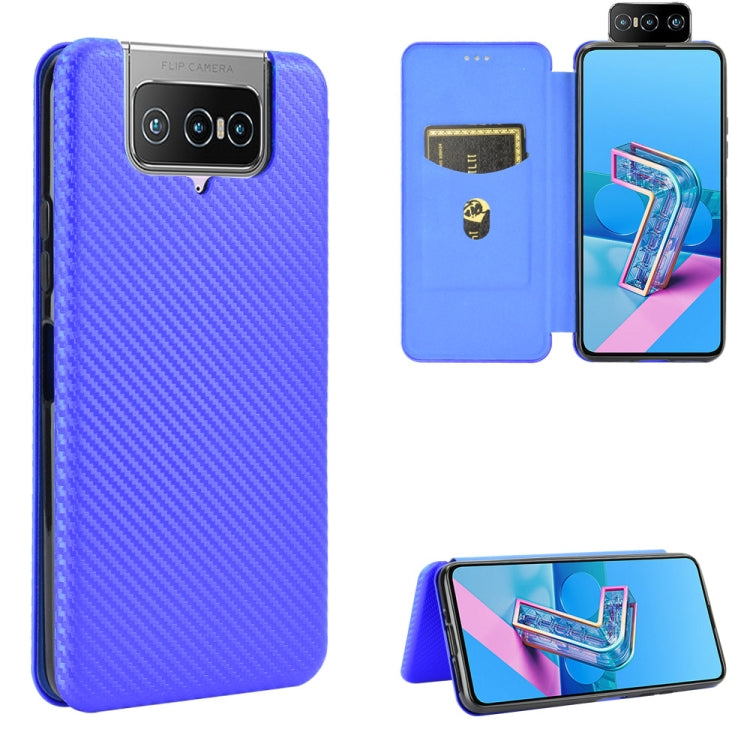 Carbon Fiber Texture Magnetic Horizontal Flip TPU + PC + PU Leather Case with Card Slot & Lanyard, For OPPO A53 / A32 (2020), For OPPO Reno3 Pro Overseas Version, For Doogee X95, For Asus Zenfone 7 ZS670KS / Zenfone 7 Pro ZS671KS                       ...