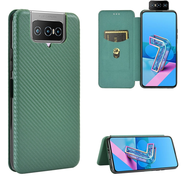 Carbon Fiber Texture Magnetic Horizontal Flip TPU + PC + PU Leather Case with Card Slot & Lanyard, For OPPO A53 / A32 (2020), For OPPO Reno3 Pro Overseas Version, For Doogee X95, For Asus Zenfone 7 ZS670KS / Zenfone 7 Pro ZS671KS                       ...