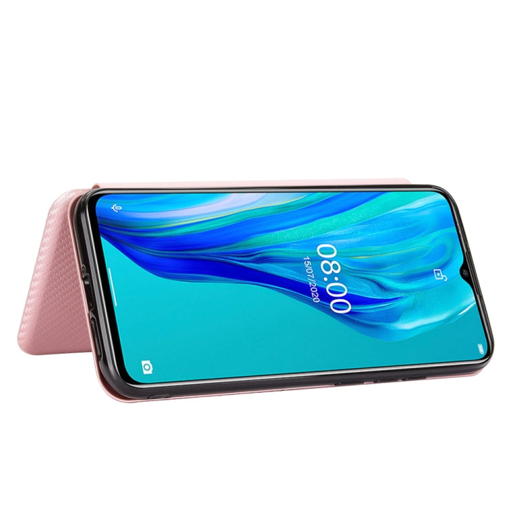 Carbon Fiber Texture Magnetic Horizontal Flip TPU + PC + PU Leather Case with Card Slot & Lanyard, For Ulefone Note 9P, For Samsung Galaxy S20 FE 5G / 4G & S20 Lite