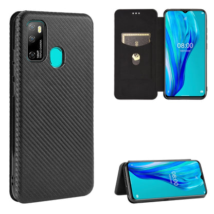 Carbon Fiber Texture Magnetic Horizontal Flip TPU + PC + PU Leather Case with Card Slot & Lanyard, For Ulefone Note 9P, For Samsung Galaxy S20 FE 5G / 4G & S20 Lite
