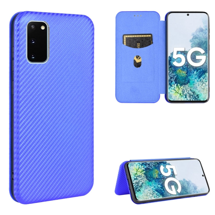 Carbon Fiber Texture Magnetic Horizontal Flip TPU + PC + PU Leather Case with Card Slot & Lanyard, For Ulefone Note 9P, For Samsung Galaxy S20 FE 5G / 4G & S20 Lite