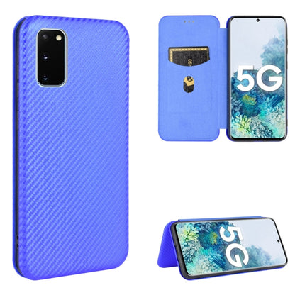 Carbon Fiber Texture Magnetic Horizontal Flip TPU + PC + PU Leather Case with Card Slot & Lanyard, For Ulefone Note 9P, For Samsung Galaxy S20 FE 5G / 4G & S20 Lite