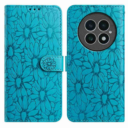 Daisy Embossed Leather Phone Case, For OnePlus 13