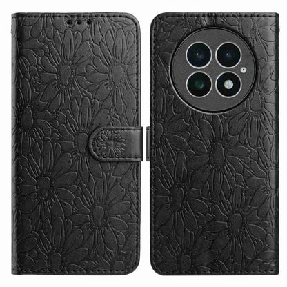 Daisy Embossed Leather Phone Case, For OnePlus 13
