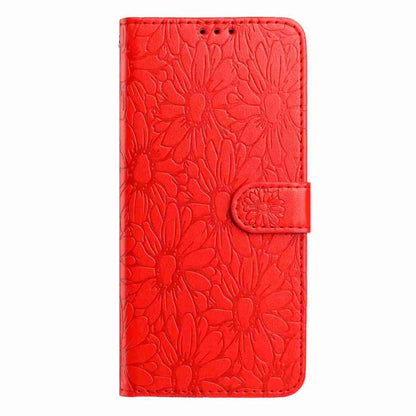 Daisy Embossed Leather Phone Case, For OnePlus Ace 6, For OnePlus 15