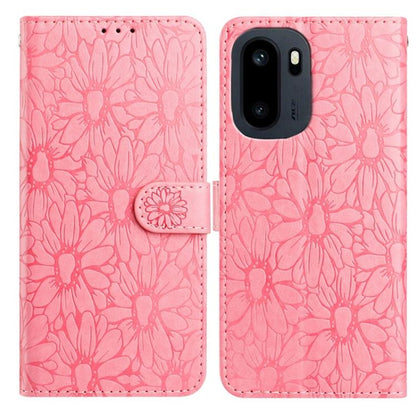 Daisy Embossed Leather Phone Case, For OnePlus Ace 6, For OnePlus 15