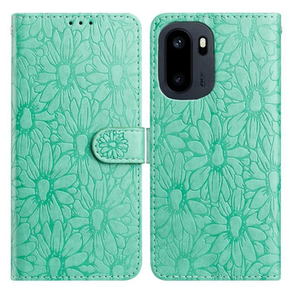 Daisy Embossed Leather Phone Case, For OnePlus Ace 6, For OnePlus 15