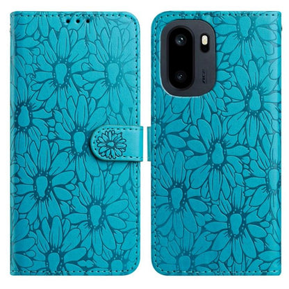 Daisy Embossed Leather Phone Case, For OnePlus Ace 6, For OnePlus 15