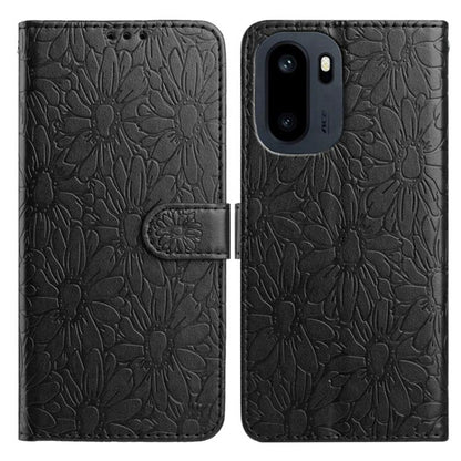 Daisy Embossed Leather Phone Case, For OnePlus Ace 6, For OnePlus 15