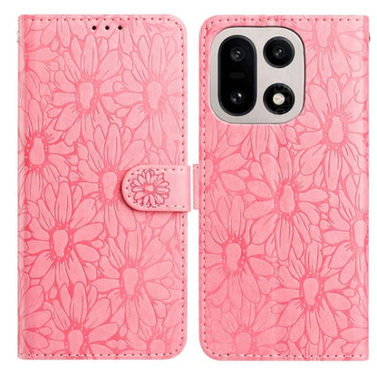 Daisy Embossed Leather Phone Case, For OnePlus Ace 6, For OnePlus 15