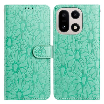 Daisy Embossed Leather Phone Case, For OnePlus Ace 6, For OnePlus 15