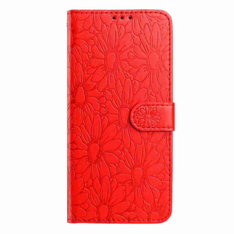 Daisy Embossed Leather Phone Case, For OnePlus Nord 5, For OnePlus Nord CE5