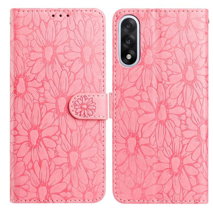 Daisy Embossed Leather Phone Case, For OnePlus Nord 5, For OnePlus Nord CE5