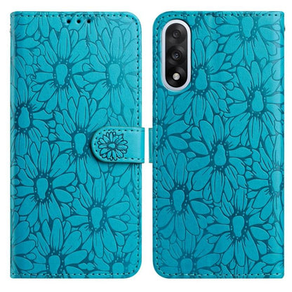Daisy Embossed Leather Phone Case, For OnePlus Nord 5, For OnePlus Nord CE5