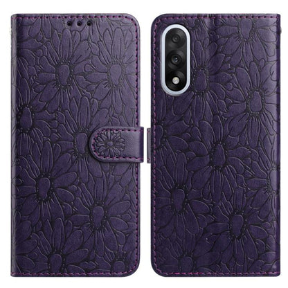 Daisy Embossed Leather Phone Case, For OnePlus Nord 5, For OnePlus Nord CE5