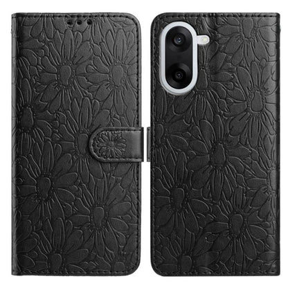 Daisy Embossed Leather Phone Case, For OnePlus Nord 5, For OnePlus Nord CE5